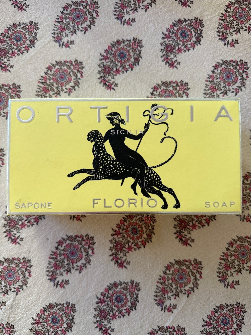 Ortigia Florio Italian Olive Oil Soap x4 NIB